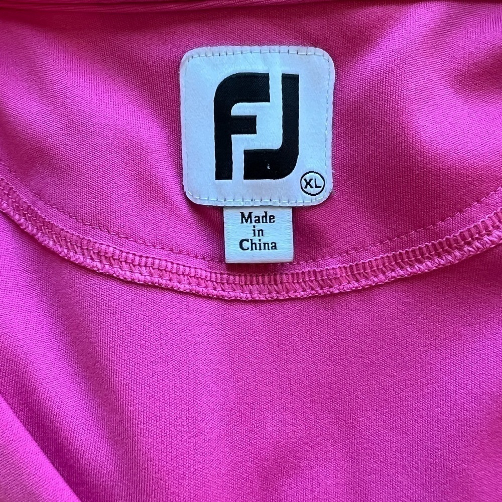 FJ Foot‎ Joy Ladies' Pink "Blackstone" Top XL - Picture 7 of 7